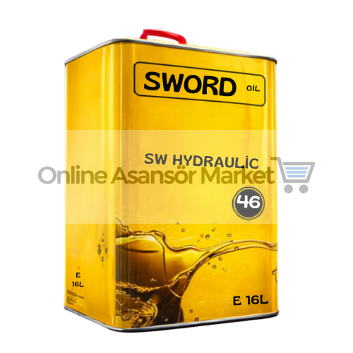sword Hidrolik Asansör Yağı Sword 46 – 16 Litre - Görsel 1